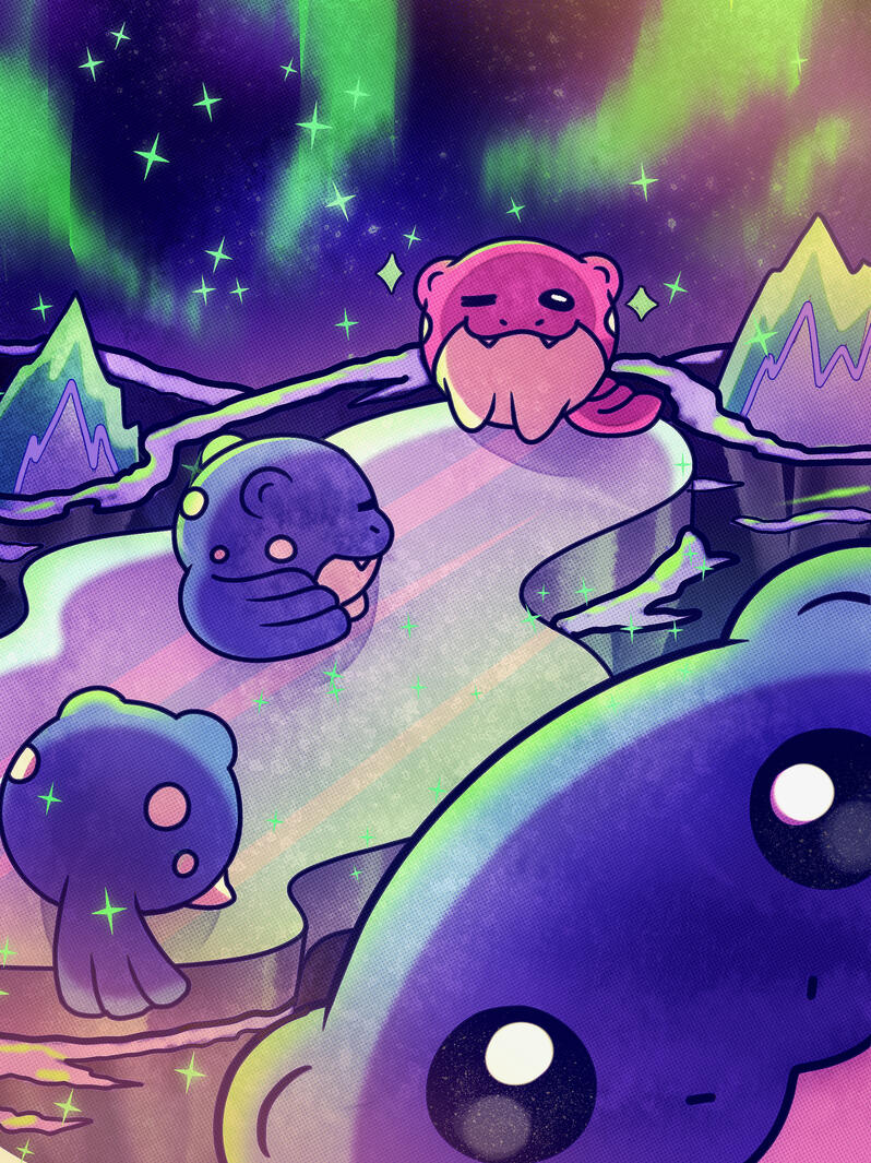 Trading Card Illustration