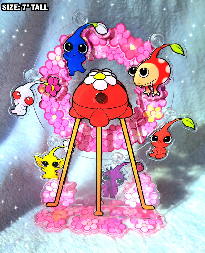 Spinning Acrylic Standee