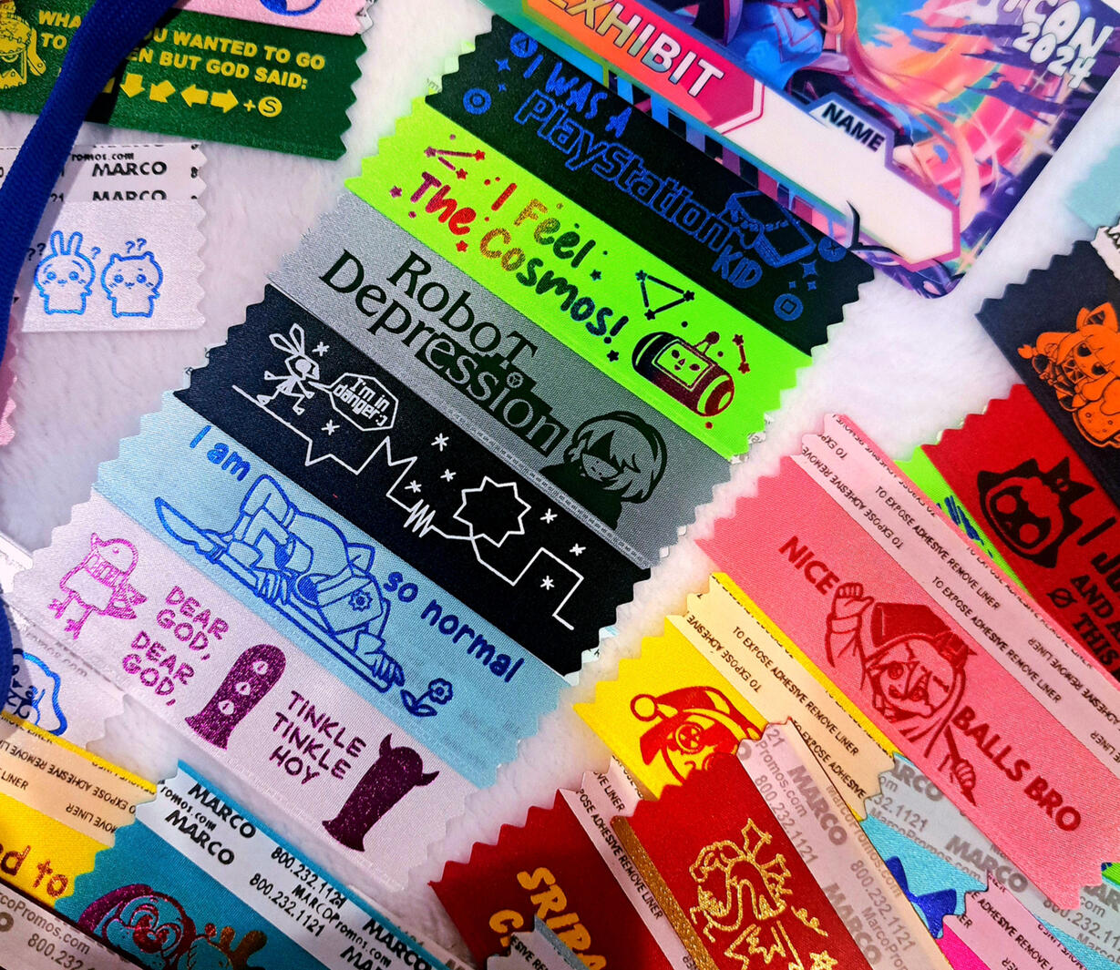 Various Badge Ribbons